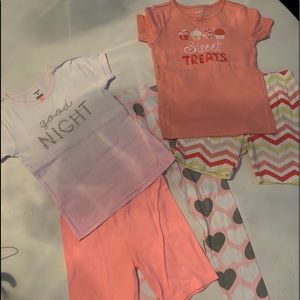 Girls PJ’s - Size 6 & 7